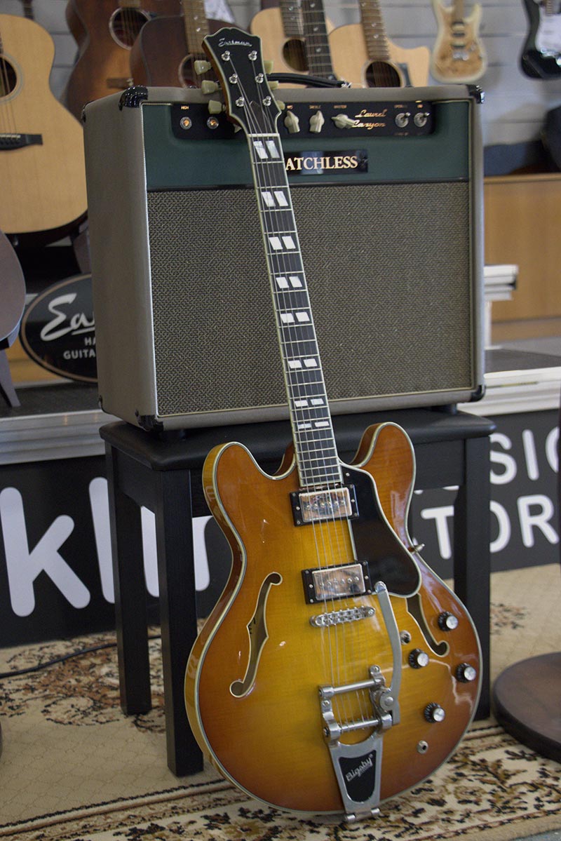 Guitarra Semi-Hollow T486B