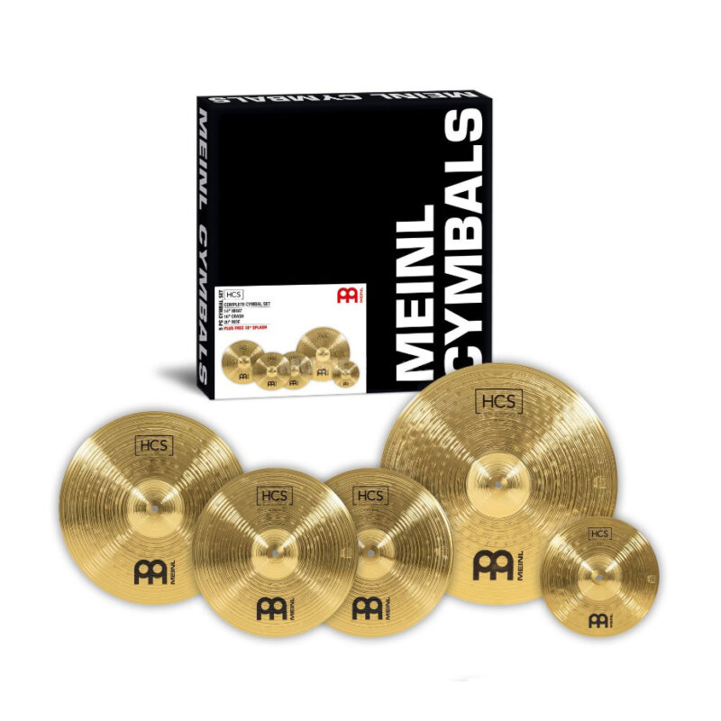 Conjunto de Pratos - Meinl HCS + Splash 10"