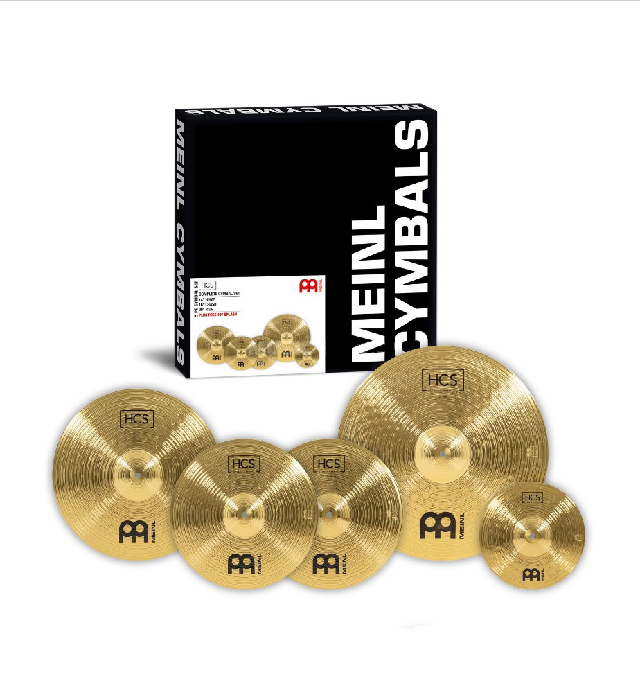 Conjunto de Pratos - Meinl HCS + Splash 10"