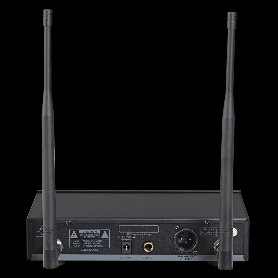 Microfone sem fios - Wharfedale Pro - Aeroline Vocal - 650-700 MHz - Image 2