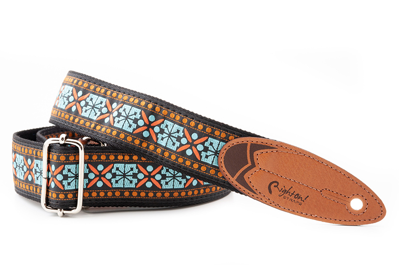 Righton! Straps - Surf Rider Teal Guitar Strap